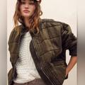 Free People Jackets & Coats | Free People Women's Dolman Quilted Knit Jacket. Nwt | Color: Green | Size: Various