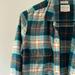 American Eagle Outfitters Tops | American Eagle Ae Fall Flannel Amazingly Soft - Small | Color: Blue/Gold | Size: S