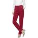 J. Crew Pants & Jumpsuits | J. Crew Women's High Rise Easy Pant In 365 Crepe Raspberry Size 6 | Color: Purple/Red | Size: 6