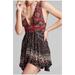 Free People Dresses | Free People Noyal Heatwave Printed Cotton Mini Dress | Color: Black/Red | Size: M