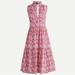 J. Crew Dresses | J.Crew Cotton Poplin Tiered Popover Dress In Liberty Wiltshire Print Fabric Xs | Color: Red/White | Size: Xs