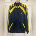 Adidas Jackets & Coats | Classic Adidas Track Jacket | Color: Blue/Gold | Size: L