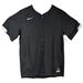 Nike Games | Kids Black Baseball Shirt Boys Youth Size M Medium Nike Jersey Dri Fit Placket | Color: Black | Size: One Size