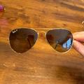 Ray-Ban Accessories | Classic Rayban Aviators | Color: Brown/Gold | Size: Os