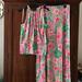 Lilly Pulitzer Dresses | Lilly Pultizer Maxi Set | Color: Green/Pink | Size: Xl