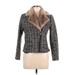 Thakoon Collective Jacket: Brown Chevron/Herringbone Jackets & Outerwear - Women's Size 10