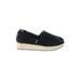 BOBS By Skechers Flats: Espadrille Platform Boho Chic Black Print Shoes - Women's Size 8 1/2 - Round Toe