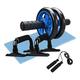 Yardwe 1 Pcs Jump Rope Exercise Training Wheel Workout Roller Abs Push up Handles Abdominal Roller Wheel Mobile Phone Holster Fitness Device Training Fitness Accessories Puller Household