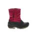 Lands' End Boots: Burgundy Shoes - Women's Size 5 - Round Toe