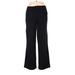 Lands' End Casual Pants - High Rise: Black Bottoms - Women's Size Large