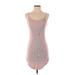 Heart & Hips Casual Dress - Mini: Pink Dresses - Women's Size Small