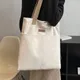 Sacs à main solides en toile pour femmes sacs de courses pour dames sacs d'épicerie de haute