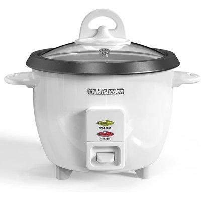 Mishcdea Rice Cooker 10 Cups Uncooked & Food Steamer (20 Cooked), Electric Rice Cooker Fast Cooking w/ Keep Warm, Removable Non-stick Pot | Wayfair