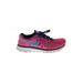 Nike Sneakers: Pink Color Block Shoes - Women's Size 9 1/2 - Round Toe