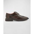 Paul Wingtip Leather Derby Shoes