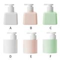 Pump Bottle Dispenser Plastic Pump Bottles Refillable Bottles Wide Mouth Jar Style BPA Free Empty Pump Bottles Kitchen Bathroom Shower Containers for Lotion Shampoo Conditioner (White Style D)