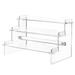 Trayknick Easy to Assemble Storage Rack Storage Rack Versatile Acrylic Figure Toy Display Rack 3-layer Perfumes Stand Organizer for Home Desktop