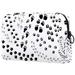 OWNTA Black White Animal Paws Cats Dogs Claw Pattern Makeup Pouch Travel Organizer | Nurse Makeup Bag | Women s Zipper Pouch - Lightweight Large Capacity Cosmetic Storage Bag