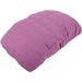 Matte Beauty Salon Massage Bed Pillowcase for Club Spa (bread Grid Purple) Covers Queen Pillows Bedroom Protector