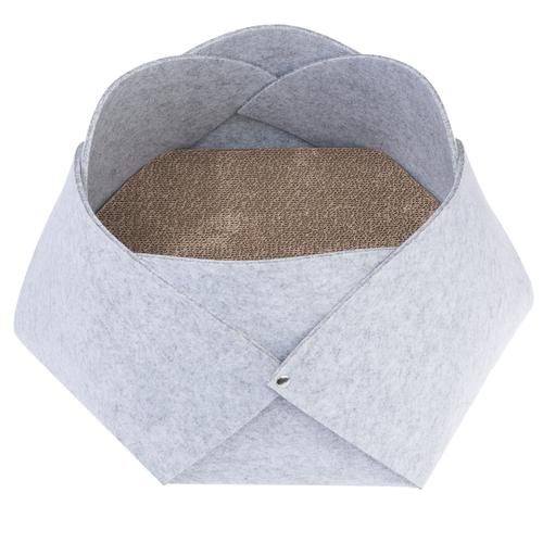Modern Living Wujin Scratching Cave For Cats | 50x50x26cm | With Catnip
