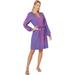 Lilly Pulitzer Dresses | Lilly Pulitzer Cammie Long Sleeve Embroidery Dress W/Belt Mystical Purple 00 Nwt | Color: Purple | Size: 00