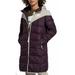 Nike Jackets & Coats | Nike Long Hooded Puffer Coat Windrunner Reversible Small | Color: Cream/Purple | Size: S