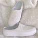 Nike Shoes | Brand New Nike Air Force 1 Lover Xx Leather Mules Off White Slip On Sneakers | Color: Silver/White | Size: 9.5