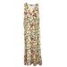 Anthropologie Dresses | Anthropologie Vineet Bahl Floral V-Neck Maxi Dress | Color: Yellow | Size: 0