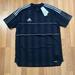 Adidas Shirts | Adidas Tiro 23 Black Soccer Training Reflective Jersey Primegreen Men Large Nwt | Color: Black/White | Size: L
