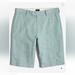J. Crew Shorts | J. Crew Men's Rivington Linen/Cotton Blend Shorts Size 33" | Color: Green | Size: 33