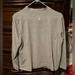 Nike Sweaters | Brand New Women’s Gray 1x Nike Yoga Long Sleeve Full Zip Up Sweatshirts! | Color: Gray | Size: 1x