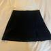 Anthropologie Skirts | Black Mini Skirt Side Slit Xs Maeve Anthropologie | Color: Black | Size: Xs