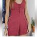 American Eagle Outfitters Pants & Jumpsuits | American Eagle Outfitters Red Polka Dot Romper | Color: Red/White | Size: S