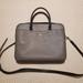 Coach Bags | Coach Crossgrain Leather Laptop Bag (Heather Grey Multi) | Color: Black/Gray | Size: Os