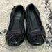 Tory Burch Shoes | Gently Worn Tory Burch Patent Leather Ballet Flats | Color: Black | Size: 6.5