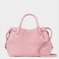 Kate Spade Bags | Kate Spade Dumpling Large Pebbled Leather Satchel Crossbody, Carnation Pink | Color: Pink | Size: Large