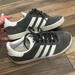 Adidas Shoes | Adidas Gazelle Dark Gray Shoes Size Womens 5 | Color: Gray/White | Size: 5