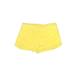 Calia by Carrie Underwood Athletic Shorts: Yellow Solid Activewear - Women's Size 7