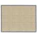 White 120 x 96 x 0.3 in Indoor Area Rug - MacKenzie-Childs Courtly Check Sisal Wool Herringbone Rug Wool | 120 H x 96 W x 0.3 D in | Wayfair