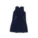 Crewcuts Dress - DropWaist: Blue Solid Skirts & Dresses - Kids Girl's Size 10