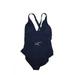 La Blanca One Piece Swimsuit: Blue Print Swimwear - Women's Size 18