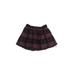 Jigsaw Skirt: Black Plaid Skirts & Dresses - Kids Girl's Size 10