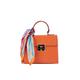 Faina Henkeltasche aus Leder Damen orange, ONE SIZE