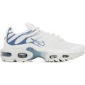 White & Blue Air Max Plus Sneakers