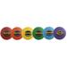 Champion Sports 8.5 in. Rhino Max Playground Sequencing Utility Ball Set Multicolor - Set of 6