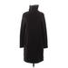 Kelly Lane Casual Dress - Sweater Dress: Black Dresses - Women's Size Small