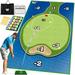 TOY Life Chipping Golf Practice Mats Golf Game Training Mat Indoor Outdoor Games for Adults Family Kids Outdoor Play Equipment Stick Chip Golf Toy Set Backyard Game(Patented)