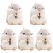 5 Pack Hamster Plush Toy Stuffed Animal Birthday Gift for Kids Baby Animals Doll Girl