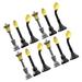 12 Pcs Decor Christmas Lamp Post Micro Landscape Ornament Accessories