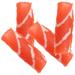 Fake Food Meat Artificial Simulation Roll Props Kitchen Model Household Decor Childrens Day Gifts Pvc 4 Pcs